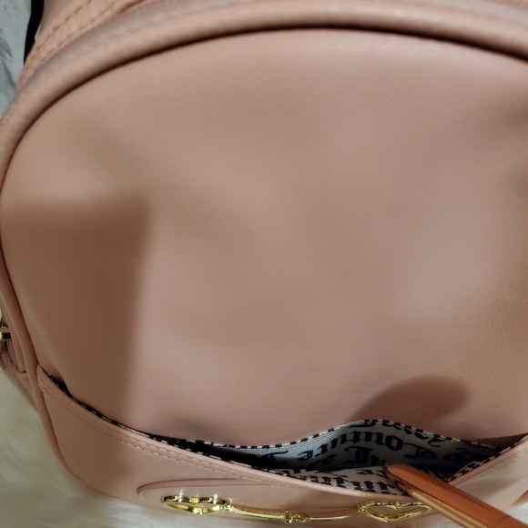 Juicy Couture Apricot Pink Heart and Soul Mini Backpack main image 13